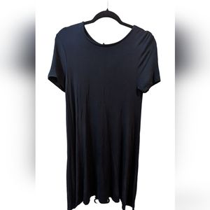 The Royal Standard Navy Blue T Shirt Dress Women's Size Small